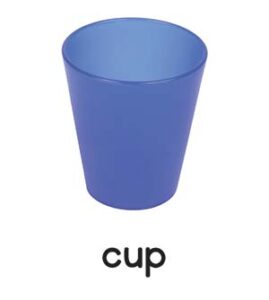 Cup Compound Word Card