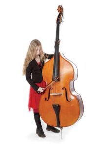 Playing the double-bass