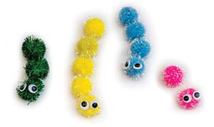 PomPom Caterpillars