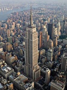 Aerial view of a city