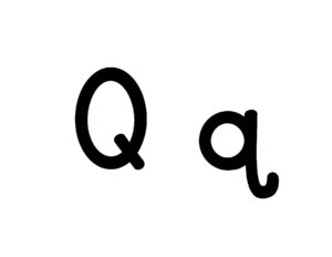 Large Letter Q