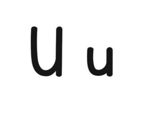 Large Letter U