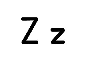 Large Letter Z