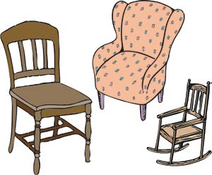 Chairs for the Goldilocks Story