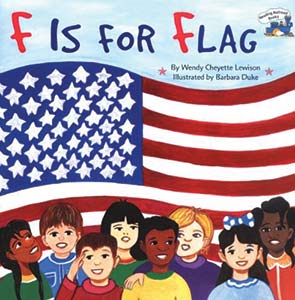 F is for Flag book cover