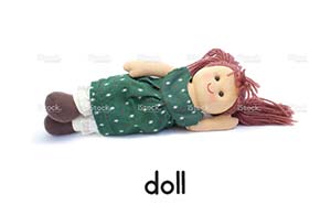 Doll Picture Card