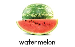 watermelon picture card