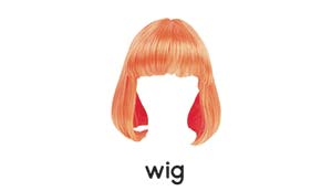 Wig Picture Card