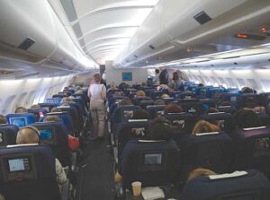 airplane interior