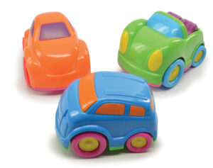 3 toy cars