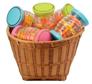 basket of shakers