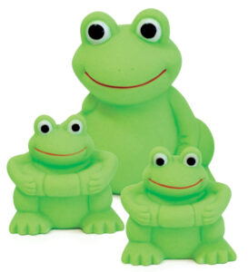 toy frogs