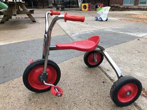 tricycle with pedals