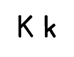 Letter K