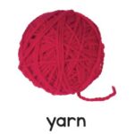 Picture cards yarn