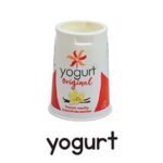 Picture cards yogurt