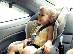 Child in carseat