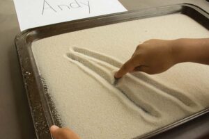 Sand Writing