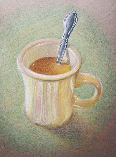 colored pencil drawing